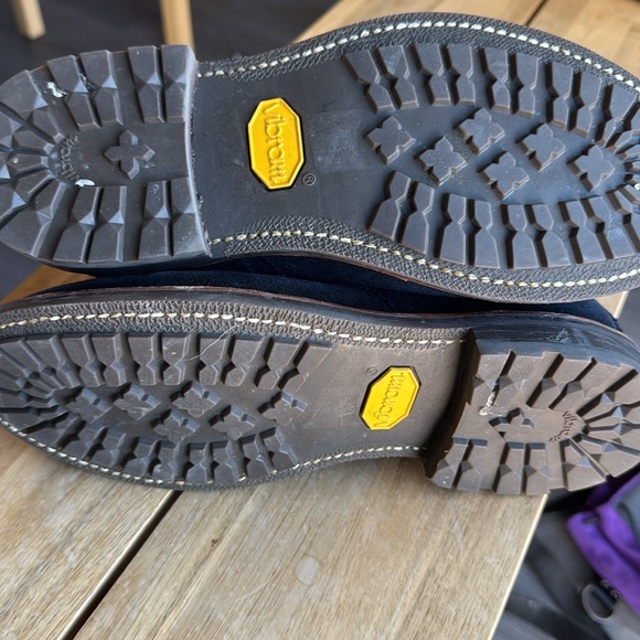 J.Crew  Kenton Navy Blue Suede Pacer Boots-sz 7.5M. Mint!! - Picture 6 of 10